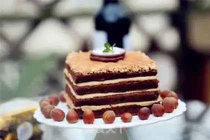 Make Skinny chocolate cake step 23