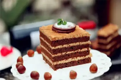 Make Skinny chocolate cake step 25