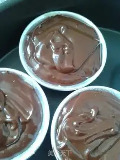Make The lava cake step 8