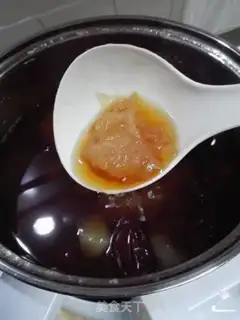 Make The silver spoon of red sugar step 6