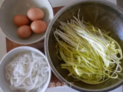 Make Yellow eggs step 0