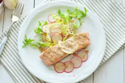 Make Lemon salmon step 8