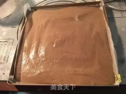 Make Chestnut nut cocoa cake step 7