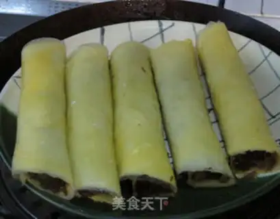 Make Fried plum rolls step 11