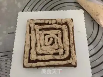 Make Chestnut nut cocoa cake step 12