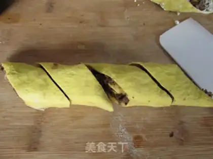 Make Fried plum rolls step 12