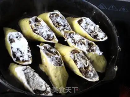 Make Fried plum rolls step 14