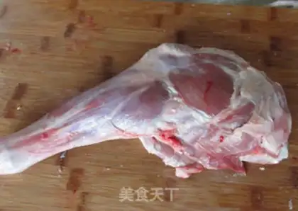 Make Roasted lamb legs with vegetable salad step 0