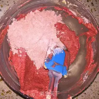 Make Red velvet cake step 9