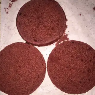 Make Red velvet cake step 12