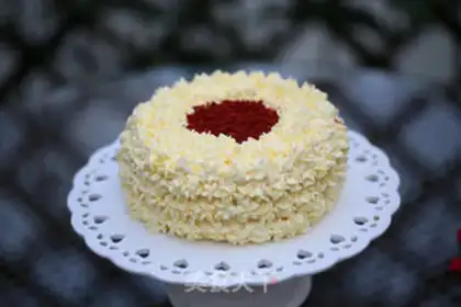 Make Red velvet cake step 23