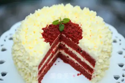 Make Red velvet cake step 26
