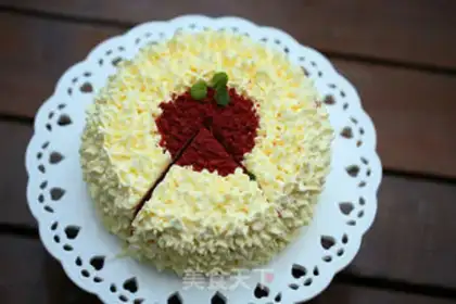 Make Red velvet cake step 29
