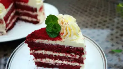 Make Red velvet cake step 30