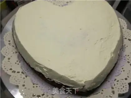 Make Red velvet cream cake step 18