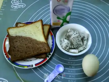 Make Flamingo toast step 0