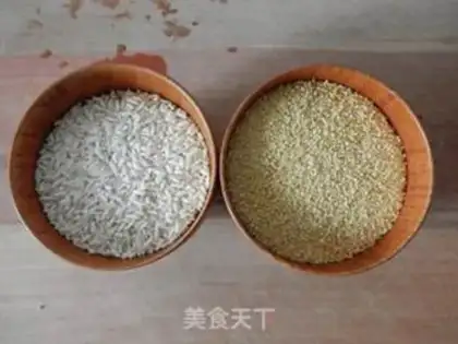 Make Lotus porridge step 1