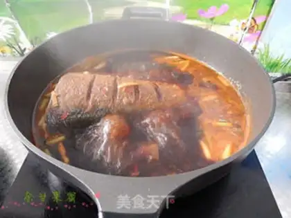 Make Red burn and water step 8