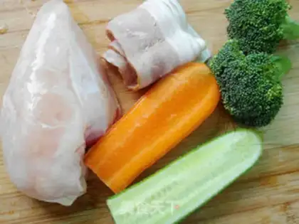 Make Bacon chicken rolls step 0