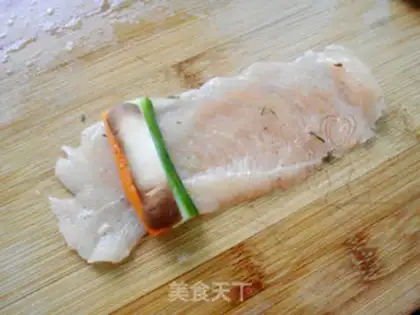 Make Bacon chicken rolls step 4