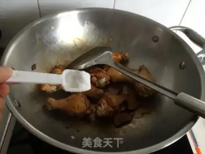 Make The mashed potatoes burn the wings step 3