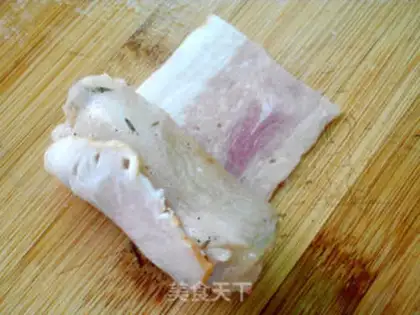 Make Bacon chicken rolls step 5