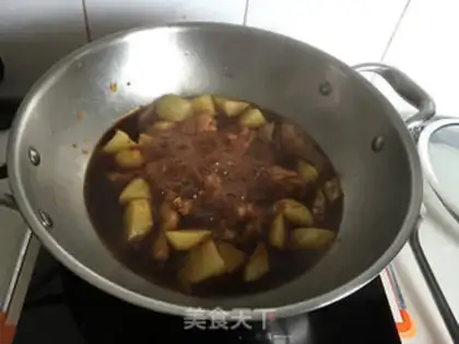 Make The mashed potatoes burn the wings step 6