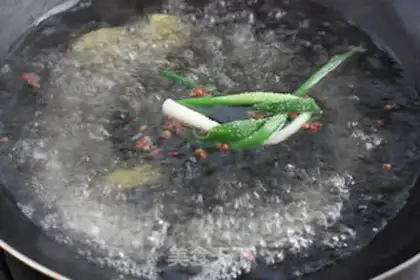 Make White burning shrimp step 3