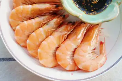 Make White burning shrimp step 7