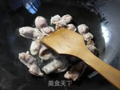 Make Water and chicken step 1
