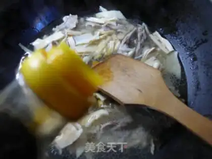 Make Water and chicken step 5