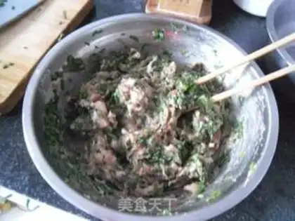 Make Pork dumplings step 6
