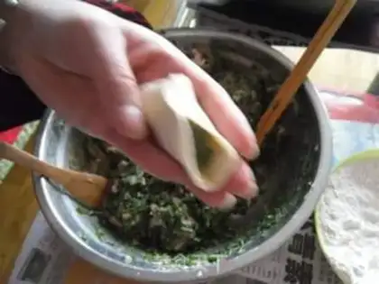 Make Pork dumplings step 10