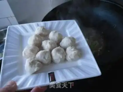 Make Curry fishballs step 7