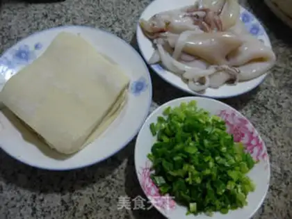 Make Cream squid step 0
