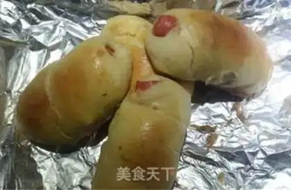Make Hot dog bread step 1