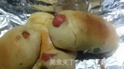 Make Hot dog bread step 2