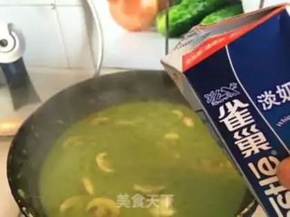 Make Cream mushroom butter soup step 9