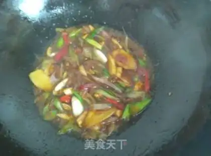 Make Bring the fish and burn the carrots step 4
