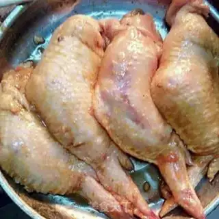 Make Chicken wing buns step 4