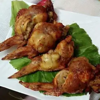 Make Chicken wing buns step 6