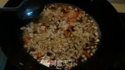 Make The colored chicken soup step 7