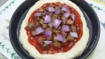 Make Shrimp pizza step 10