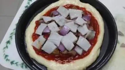 Make Shrimp pizza step 11