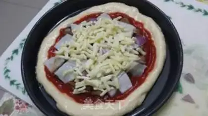 Make Shrimp pizza step 12