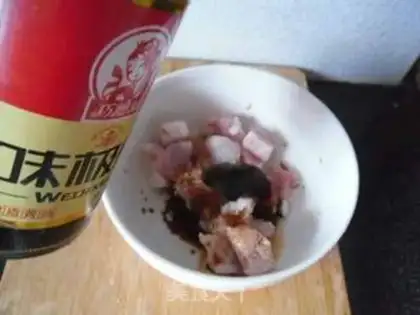 Make The rice meat step 4