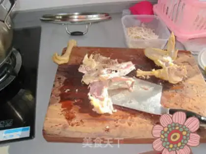 Make Hands tore chickens step 5