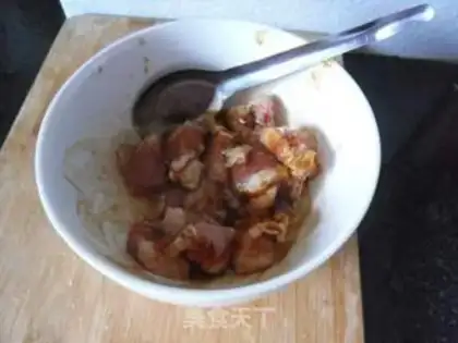 Make The rice meat step 5