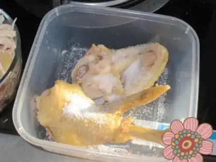 Make Hands tore chickens step 7