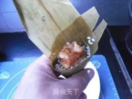 Make The rice meat step 8